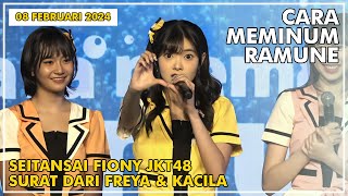 CARA MEMINUM RAMUNE JKT48 (STS FIONY) - FULL MC | 08 FEBRUARI 2024