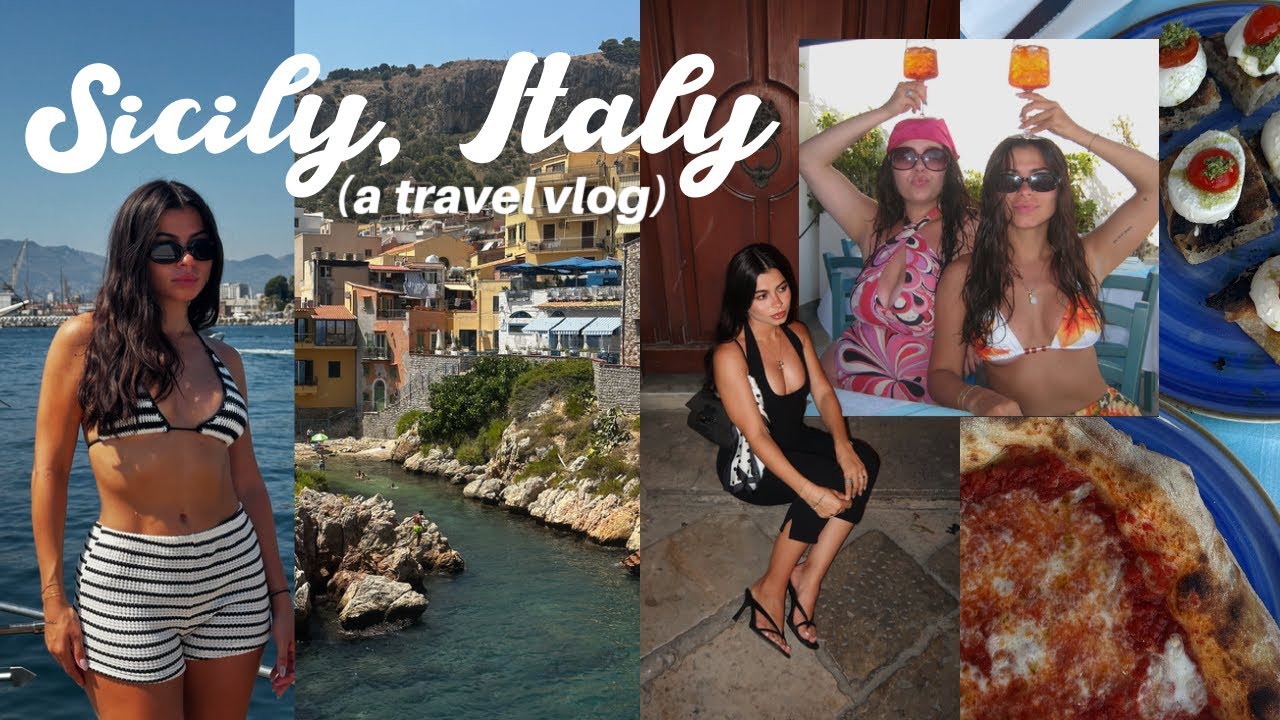 ITALY TRAVEL VLOG: girls trip to Sicily⋆˙⟡