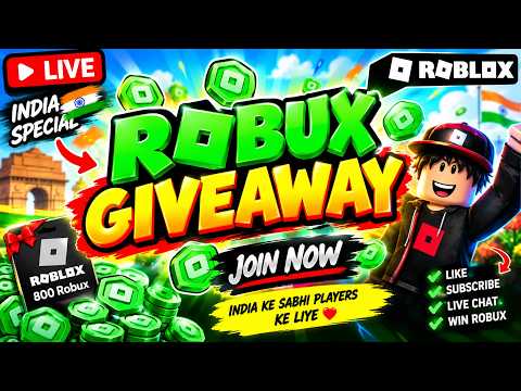 🔴 GIVING 20,000 ROBUX TO EVERY VIEWER! ROBUX GIVEAWAY LIVE! (FREE ROBUX ...