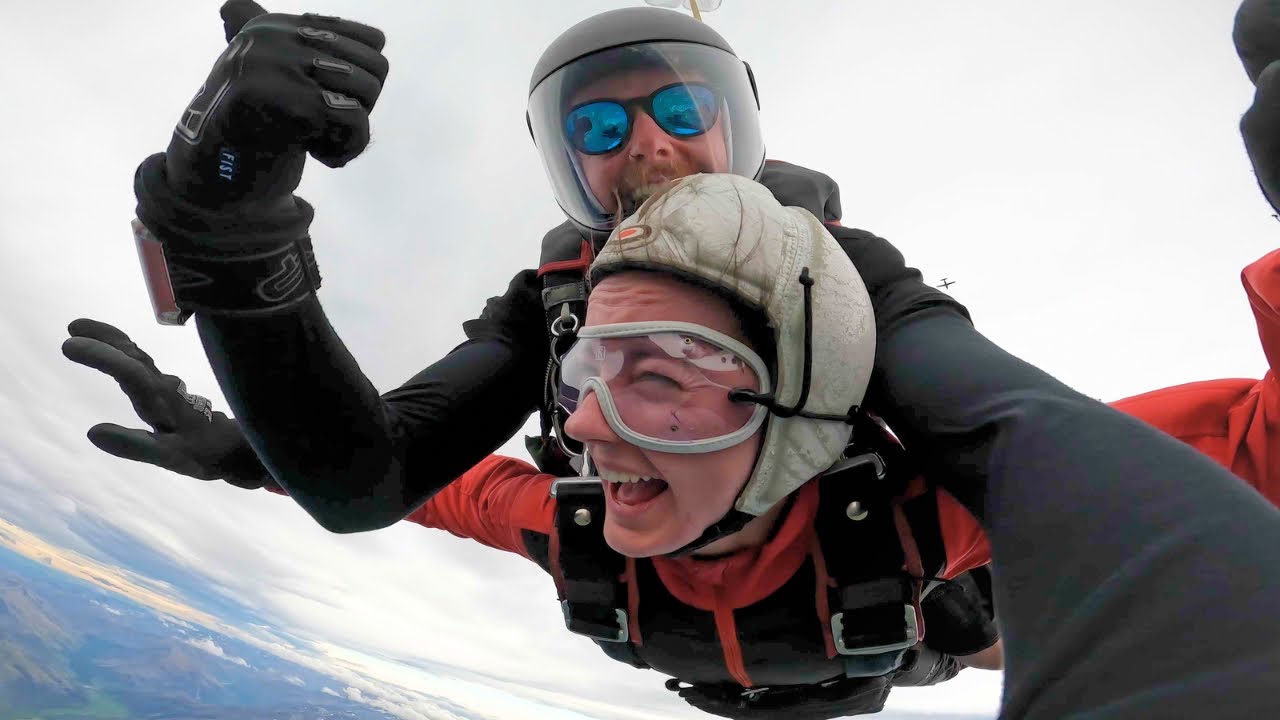 I JUMPED 9,000 FT out of a plane | NZONE Skydive in Queenstown (FULL VIDEO) ✈️ 🪂
