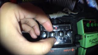 Nineworkz - "Circuit Bent / Feedback Loop" (Boss MT-2 X Boss MS-3)
