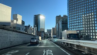 [ Driving Japan ] Tokyo Spiderweb Highway. Relax and sleep. 2023/Jan/05 Thu 2:41 pm. 首都高速