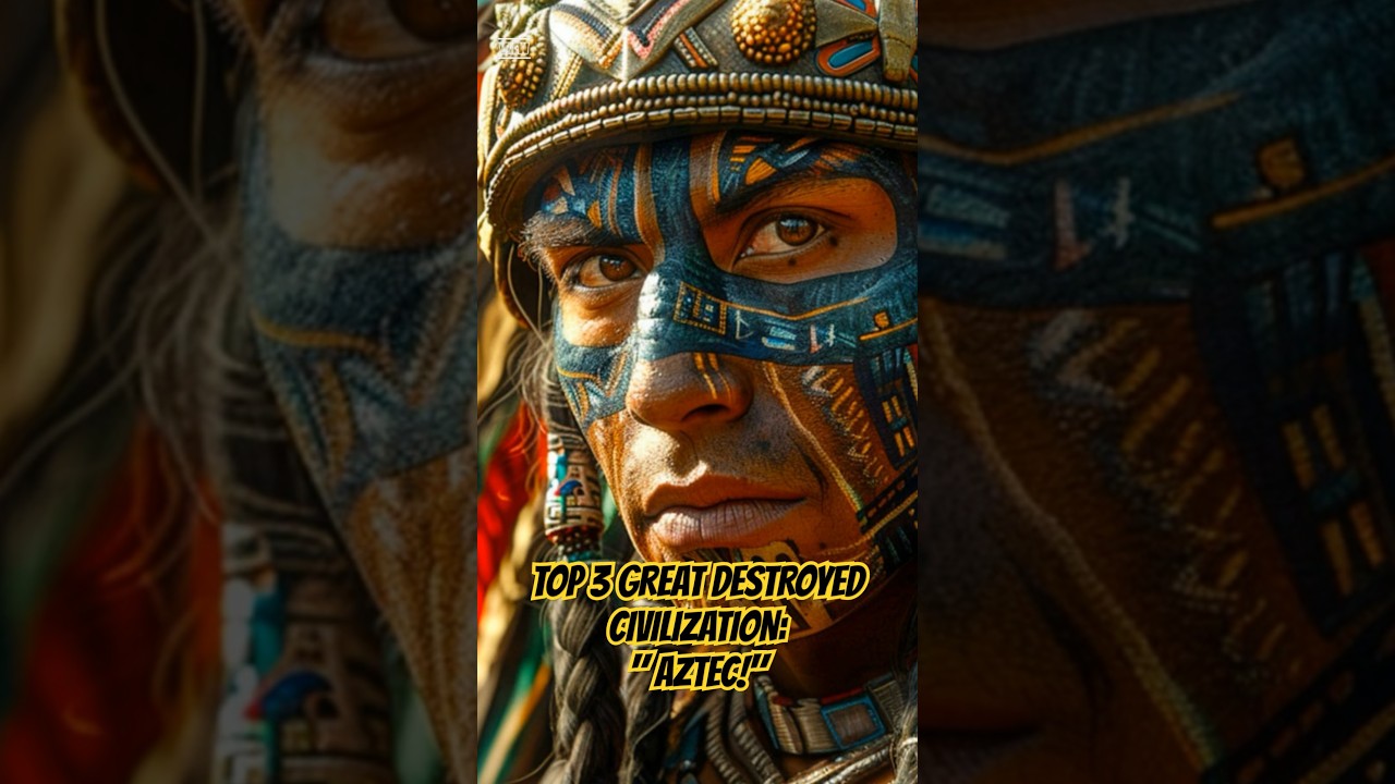 Top 3 Great Destroyed Civilizations(1): AZTEC