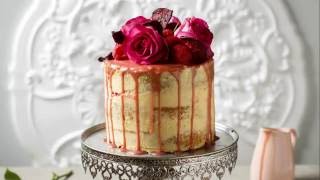 Watch the kate tin by katelyn williams show us how to frost and glaze
a naked drip cake. this raspberry white chocolate cake is sure
impress! visit w...