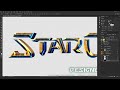 StarCraft Text Effect