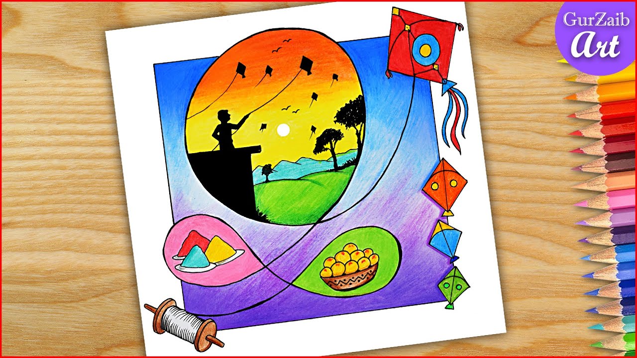 Makar Sankranti Magha Bhogi, Happy Makar Sankranti, Line Art, Drawing,  Royaltyfree, Cartoon, Festival transparent background PNG clipart |  HiClipart