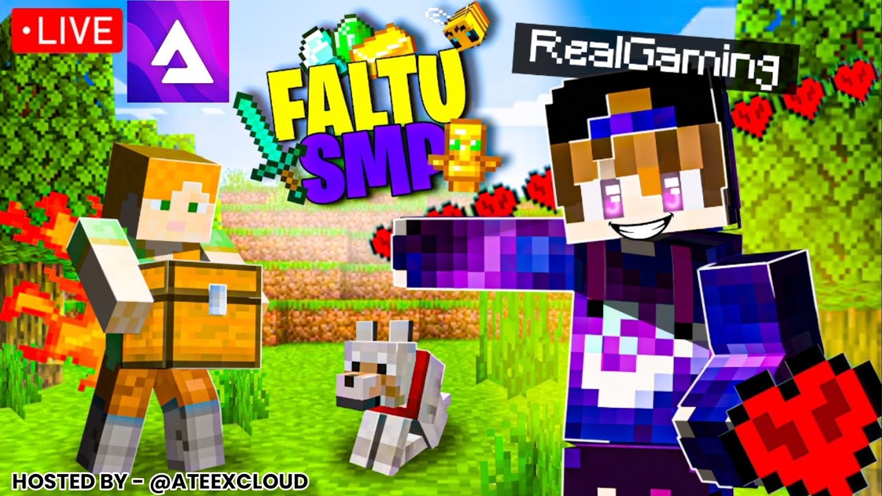 MINECRAFT LIVE PLAY IN MINECRAFT SURVIVAL SMP WITH SUBSCRIBERS AND MADE ...