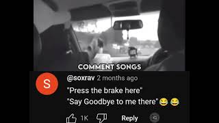 Decrease Me There Funniest Comments as a song