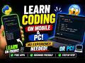 How to Start Coding on Mobile &amp; PC 💻📱 | Beginner Guide (python)