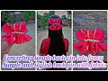 DIY Cute and Easy Tic-Tak Hair Clip Using Fabric | Hand sewed Hair Accessories |