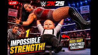 WWE 2K25 LIVE - Legends & Custom Characters Clash! Epic fantasy match ep-39