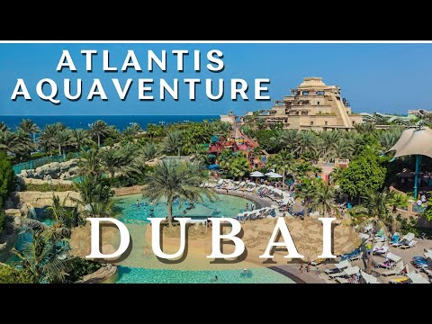 [4K] Walk Around Atlantis Aquaventure Waterpark – April 2019 Atlantis The Palm – Dubai – UAE