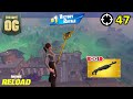 47 Elimination Solo Ranked "RELOAD” Gameplay Wins (Fortnitemares Chapter 6 Season 4 PS5 Controller)