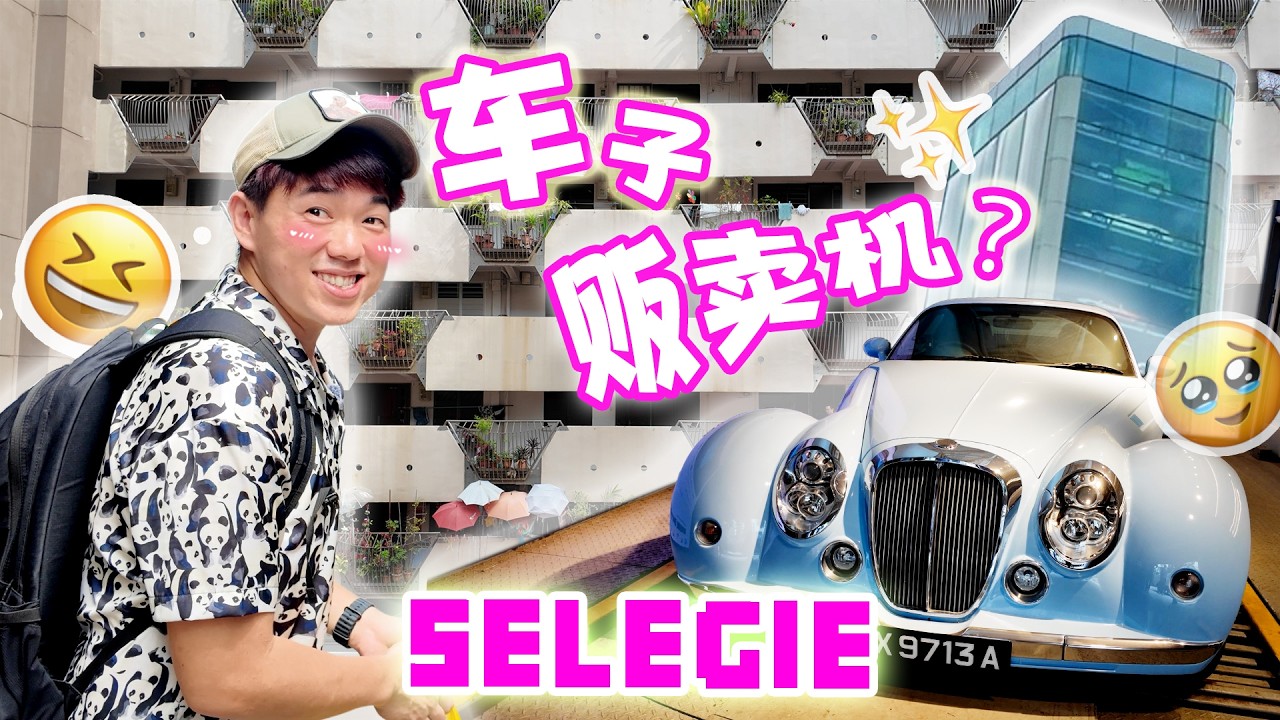 Selegie Secrets: Car Vending Machine, Soya Bean Tarts & Famous HDB