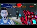 OMG! DEFEATING SLENDER MAN WITH THE THANOS GAUNTLET! | Pixel Gun 3D