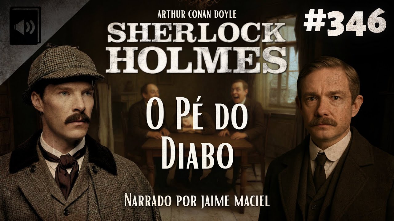 #346 - Audiolivro - Sherlock Holmes: O Pé do Diabo - Arthur Conan Doyle
