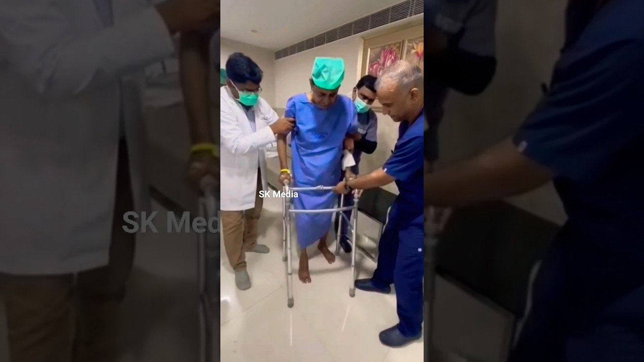 Ex-CM Kcr At Yashoda hospital Punjagutta ll SK Media