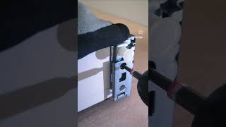 Tandem Box Assembly &amp; Installation Process | Modular Kitchen Drawer Fitting #interiorwork  #shorts