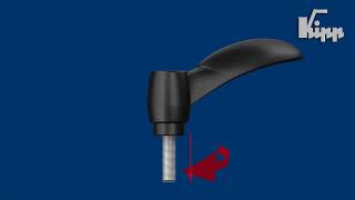 KIPP Clamping levers ECO 夾緊把手