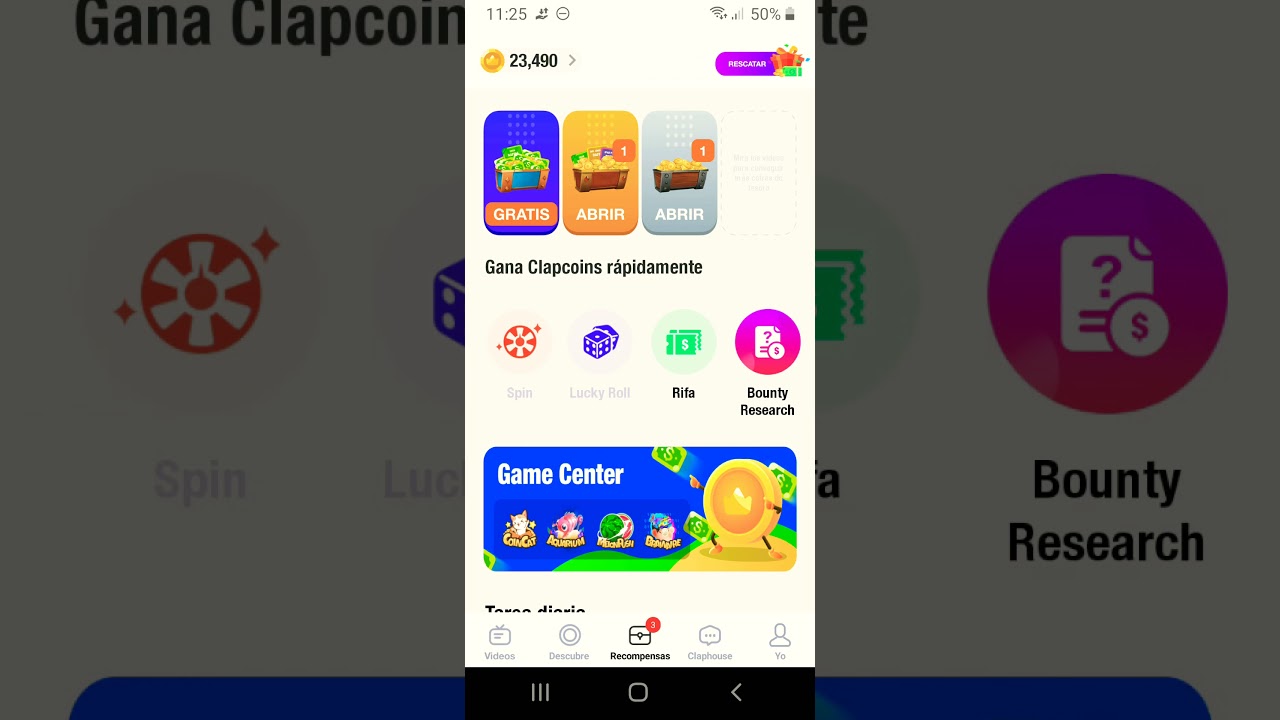 Mi codigo de clip claps