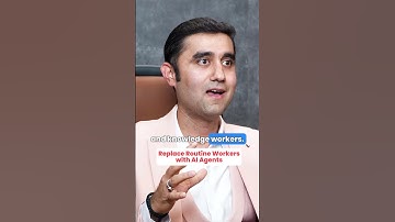 Replace routine workers with AI Agents  #shorts #business