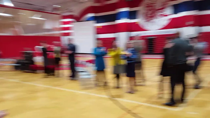 Surprise School Pep Rally for Principal Nathan Boyd