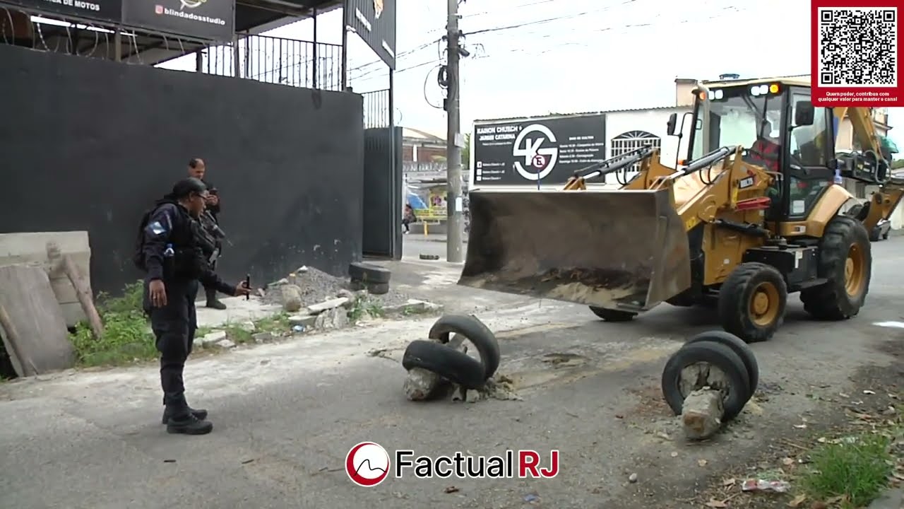 Policias do 7 BPM realizam operação  Barricada Zero em São Gonçalo .
