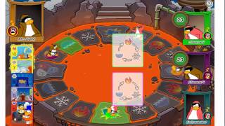 CLUB PENGUIN BANK FAMILY AT FIRE DOJO GAME MO BANK WON 1 11 2015 screenshot 4