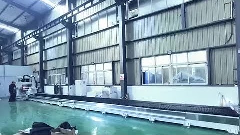 laser cladding machine for the piston rod of the hydraulic hoist #piston #pistonrod #hydraulichoist