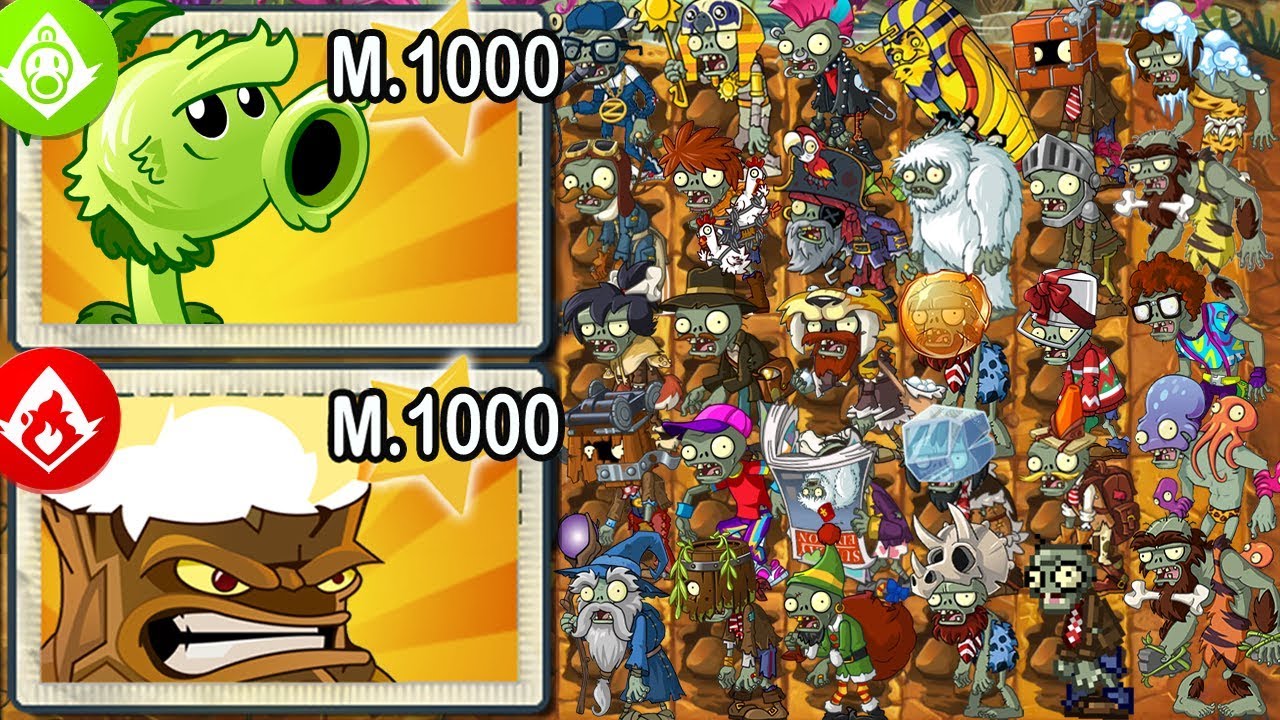 Plants vs Zombies 2 - Alv Lanzaguisantes Primitivo con Plantorcha Level ...