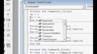 Calculator in Visual Basic 6 in Urdu