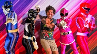 Power Rangers At Busch Gardens Tampa!