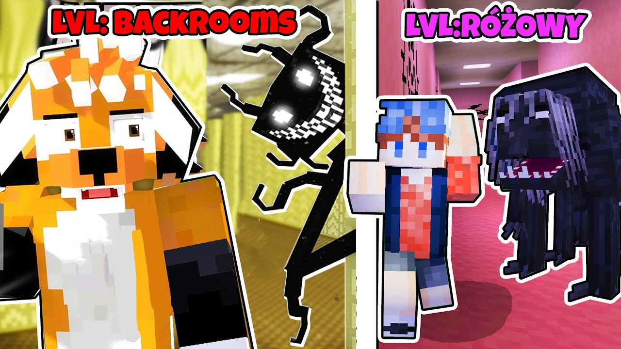 NAJSŁODSZE BACKROOMSY w MINECRAFT 