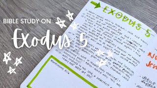 Bible Study on Exodus 5 | Study the Whole Bible with Me