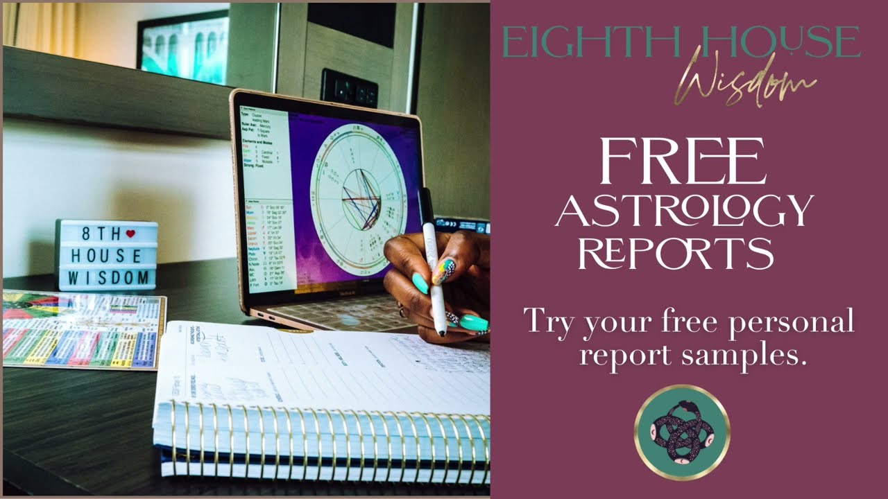 FREE Birth Chart Calculator💻​ & 8 FREE Mini-Reports📚​: Astrology For Beginners​☀️​🌙​✨​