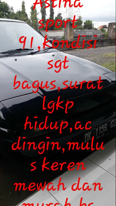 mazda Astina sport keren gaol tinggal pakai 55jt saja WA 0856.9530.6557