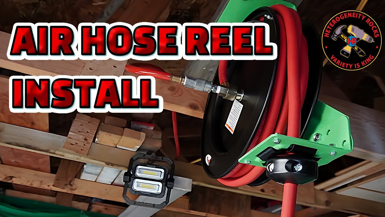 How To Install An Phneumatic Air Hose Reel Upgrade Your Workshop how-to-install-an-phneumatic-air-hose-reel-upgrade-your-workshop