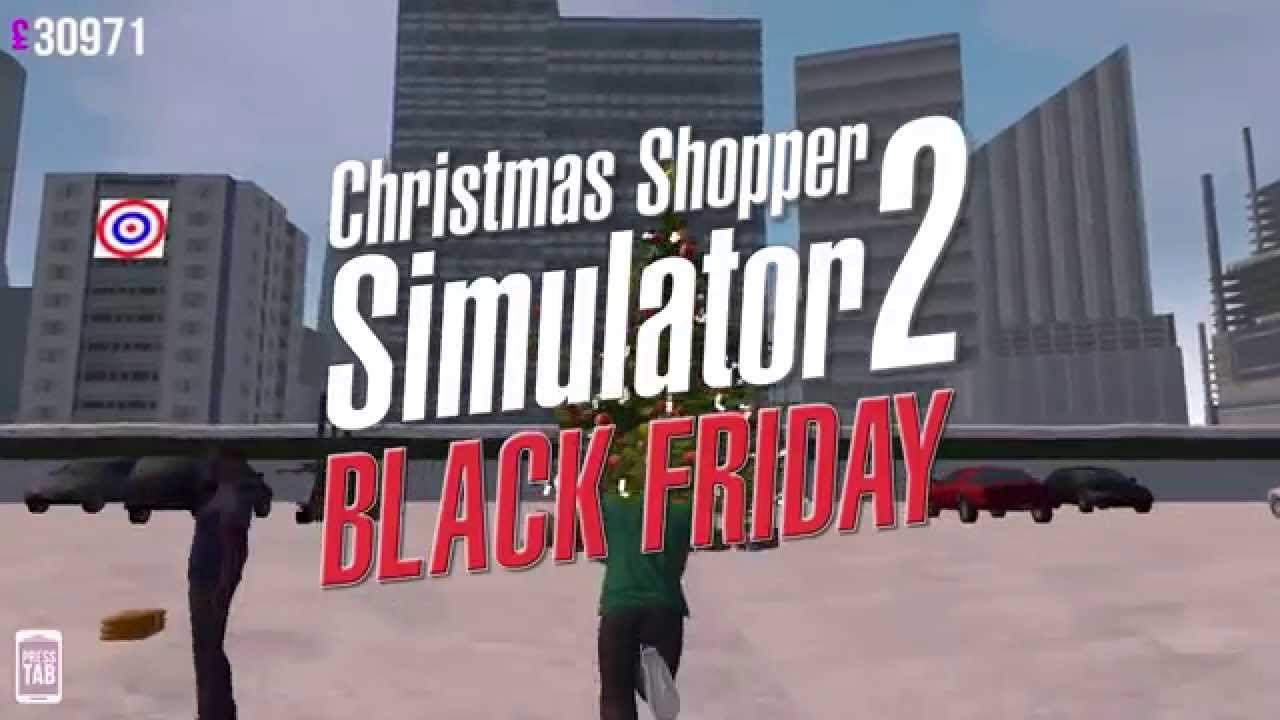 Christmas Shopper Simulator 2: BLACK FRIDAY (Funny Moments)