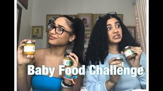 BABY FOOD CHALLENGE!!