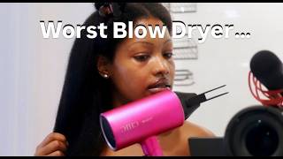 TYCHE CHIC HAIR-DRYER 💈 SUCKS 👎🏾 (ASMR SOUNDS ✨) REVIEW‼️