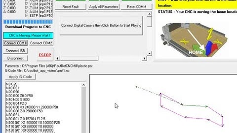 CNC Homing with RoutBot CNC Software