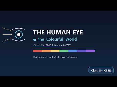 The Human Eye and the Colourful World