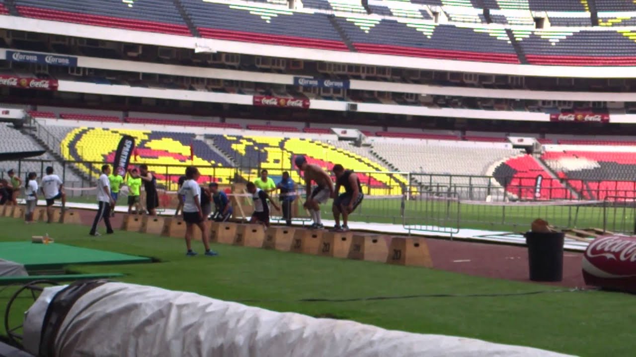 Estadio AztecaSpartan RaceBox Jump YouTube