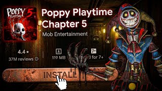 Playing Poppy Playtime Chapter 5 on Android (Fan Made Horror Game) screenshot 4