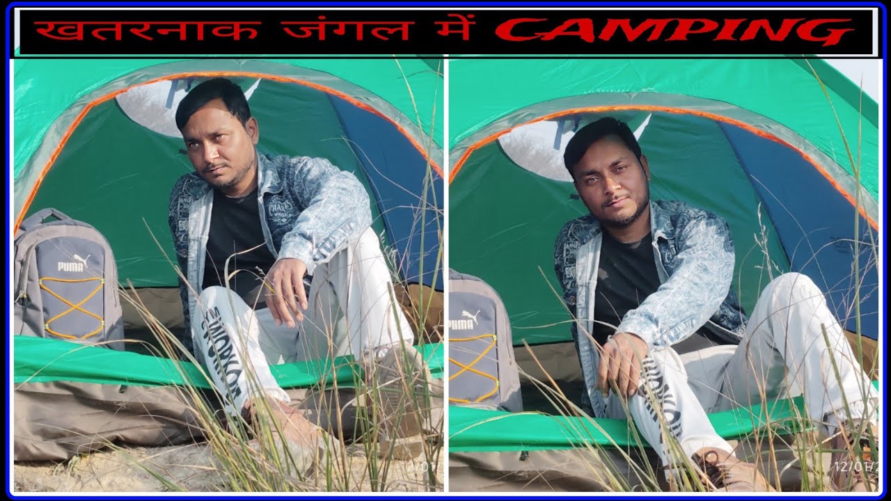 Wild Forest Camping 🥶 || Solo Camping 🏕 || Nature Relaxing Sound 😇 || Nature and Wildlife Explorer 🫡