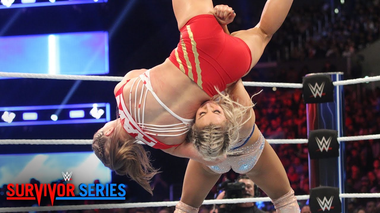 Charlotte Flair slams Ronda Rousey face-first into the turnbuckle: Survivor Series 2018
