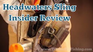 Simms Headwaters Sling Pack 2014 - Joe McGinley Insider Review