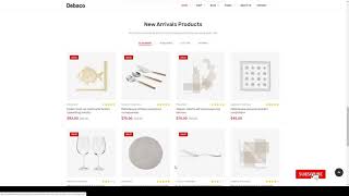Debaco - Kitchen appliances for WooCommerce WordPress equipments home appliance Easy Create Website