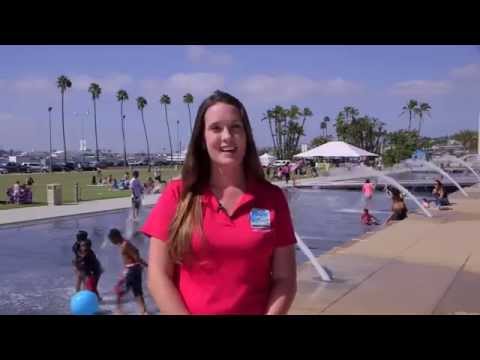 Video: Stap langs die San Diego Waterfront