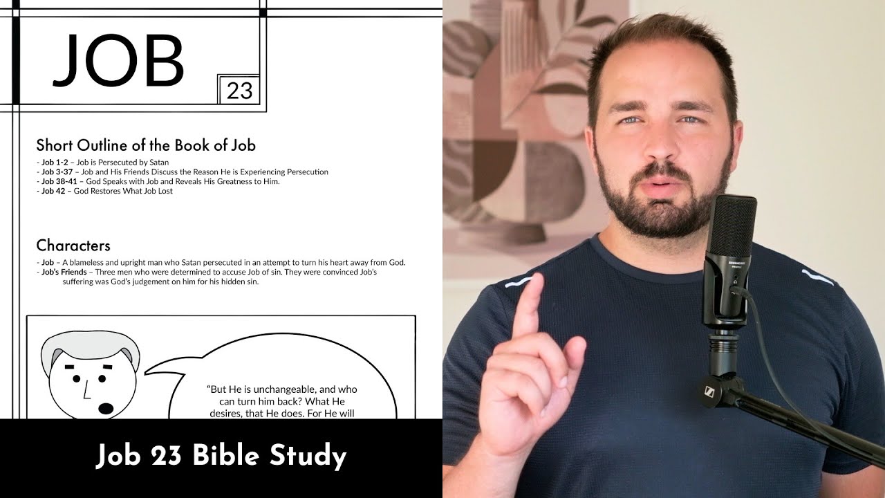 Job 23 - Bible Study and Explanation in 5 Minute